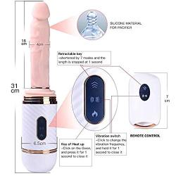 Automatic Massage - Love - Automatic Telescope - Multiple Frequency Impact - Change - Angle Adjustment - Continuous Power - Sex Machine, Power Cord, Dildo - use The mat, The Machine is More Stable.