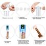 PPYTLOVE Male Electric Vacuum Pump Enlarger Muscle Exercise Body Enhancement Extender Massager Toy for Mens