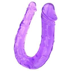 Adult Sex Toy Waterproof Jelly Double Dongs Top Sex Realistic Dildo Penis Cock Anal Butt Plug Massager G-Spot Stimulation Orgasmic Thrusting AV Wand Stick Sex Adult Toys Magic Wands for Women Men Love