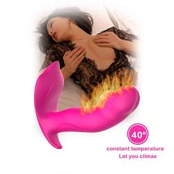 Wearable Butterfly Massage Toys - Multiple Speeds - 10 Frequency Wireless Remote Control - Silent Soft Skin Friendly - Relaxation of Back and Shoulder Shoulders - Relaxing Couples and Happy Massagers