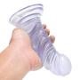 CHAODIAO 6.3-inch Real Feels Lifelike Sucker Tool peni high Quality PVC Material Massage Stick Luxury Gift (Color: Blue)