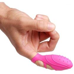 Frisky Bang Her Silicone G-Spot Finger Vibe, 1Count