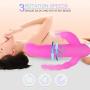 Rabbit G-spot Vibrator-Rotating&Vibrating Dildo Vibrators 3 Stimulations for Clitoris Anal and Vagina, with 7 Powerful Vibrations and 3 Speed Rotating Beads Rechargeable, Waterproof 3 in 1 Sexy Toy