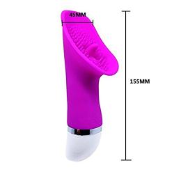 NewMaxer Clitoral Stimulator Vibrating Clit Massager G-Spot Vibrator for Women (D-White)