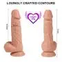 Siminey Premium Full-Automatic Electric Remote Control 20 Vibration Modes Hands-Free Dîldɔ Real Feel Boy Skin Toys