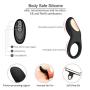 Wireless Rechargeable Vibranting Time 8 Vibration Lasting Rooster Male Ring for Men Longer T-Shirt