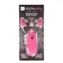 California Exotic Novelties Nipple Play Vibrating Heated Nipple Teasers, Pink