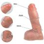 Penis Ring Set,Silicone Cock Ring,Soft Stretchy Erection Ring for Men Longer Harder Stronger Erection (3 Pack)