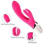 Health Sports Handheld Wireless Waterproof Wand Massager Skin Friendly Silicone USB Charging Design 5 Silent Vibration Mode Solution Muscle Pain