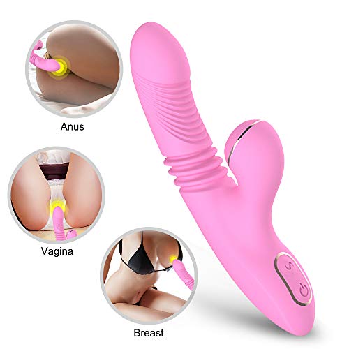 7 Frequency Sucking Thrusting USB Charging Silent Waterproof Vibrator Durablemulti-Speed Wireless Suction Simulator, Silent and Waterproof Variable Speed Vibrator,Tshirt