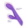 G-Spot Rabbit Waterproof Vibrator with Lifelike Texture for Women Clitoris Stimulation | Lyps Holly - Flexible Silicone Dildo Clit Dual Action Stimulator with 10 Powerful & Silent Vibration Patterns G-Spot Rabbit Waterproof Vibrator with Lifelike Texture for Women Clitoris Stimulation | Lyps Holly - Flexible Silicone Dildo Clit Dual Action Stimulator with 10 Powerful & Silent Vibration Patterns