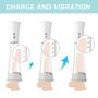 Auto Handheld Powerful 3 Suctions Modes and 9 Vibrations Patterns Waterproof Effective Male Massager Vibrating Wand