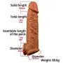 YYOJ Penis Sleeve Cock Ring with Stimulation Ring Enhancer and Extension Sheath for Male Sexual Enhancers Delay Ejaculation YYOJ Penis Sleeve Cock Ring with Stimulation Ring Enhancer and Extension Sheath for Male Sexual Enhancers Delay Ejaculation