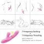 Magic Wand Sucking Vibrartor - 7 Frequency - Clitorial Sucking Vibrate USB Rechargeable -Whisper-Quiet Motor - Heating Six Toys for Female Adullt Toys for Women Magic Wand Sucking Vibrartor - 7 Frequency - Clitorial Sucking Vibrate USB Rechargeable -Whisper-Quiet Motor - Heating Six Toys for Female Adullt Toys for Women
