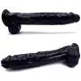 XBWsir Dillo with Suction Cup Hands-Free Flexible Pennis Seax Toiy for Women Men Beginners Black XBWsir Dillo with Suction Cup Hands-Free Flexible Pennis Seax Toiy for Women Men Beginners Black