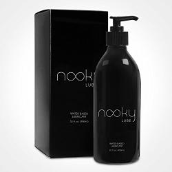 Lubricant - Personal Water Based Lube for Men, Women - Nooky Lubes 32 Fl. Oz TM Natural Liquid Silk lubricants Made in USA - 100% Unconditional Money Back, No Risk Guarantee ...