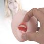 Sexbaby Silicone Realistic Mouth with Tongue and Teeth Male Masturbator Oral Sex Blow Job Pocket Pussy Adult Toy