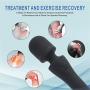 Wand Massager Handheld 7 Speed Mode for Back Neck Shoulder Waist Muscle Massage Sports Recovery,DC Charger