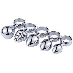 Mini Stainless Steel Amal Plug Butte Bead Six Toys Dido Amus Massage Wand for Men Women