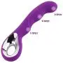 Powerful Motor Flexible Silicone Wand Massager with 10 Powerful Speeds Mode,USB Rechargeable-Arbitrary Bending for Massage Your Back Neck Shoulder Sore - Waterproof (Purple) Powerful Motor Flexible Silicone Wand Massager with 10 Powerful Speeds Mode,USB Rechargeable-Arbitrary Bending for Massage Your Back Neck Shoulder Sore - Waterproof (Purple)