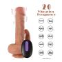 jiayang 8.4 Inch,Silicone Jelly,Lightweight,Realistic,Massage Toy,Flesh,Toys,with,Powerful Suction Cup Version,for,Ladies,Flesh