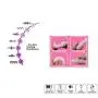 LESWISH Electric 7 Speed Wand Massage, Pain and Stress Reliever Cordless USB Charging Waterproof-Pink