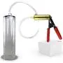 LeLuv Ultima Mens Enlargement Vacuum Pump Red 9 inch Length Kit - 2.50 inch Diameter Wide Flange Cylinder LeLuv Ultima Mens Enlargement Vacuum Pump Red 9 inch Length Kit - 2.50 inch Diameter Wide Flange Cylinder