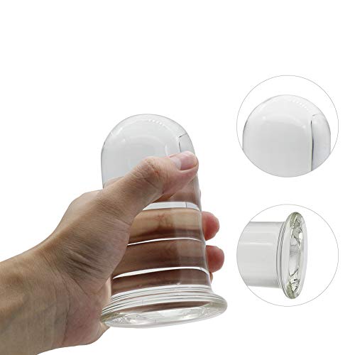 FST 6cm Large Butt Plug Big Crystal Dildo G spot Stimulator Sex Pleasure Wand for Women Men Adult Products Masturbation Glass Dildo