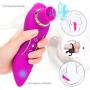 Hands Free Silicone Pleasure Toy Clitòrial Stimulàtion Toys for Her Clitòrial Stimulàtion Toys Sùcking Pleasure Toy for Women couple Waterproof Vibràntor Bùllet for Women couple with Remote Stimulàtor