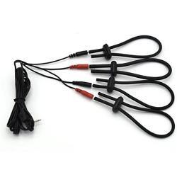 Electrosex Accessory Adjustable Penis Cock Bands E-Stim Electro Stimulation,Adult Sex Toys for Men Gay