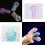 IRGift Couples Can Reuse Gift Sets with Crystal Silicone Sheaths (Finger Sleeve)
