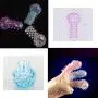 IRGift Couples Can Reuse Gift Sets with Crystal Silicone Sheaths (Finger Sleeve)