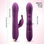 Primium Rabbit Vibrator with Rotating Shaft, Luvkis Sophia Bunny Clitoral G-Spot Stimulator, Waterproof Rotating Beads Realistic Dildo Sex Toy for Women and Couple Play Primium Rabbit Vibrator with Rotating Shaft, Luvkis Sophia Bunny Clitoral G-Spot Stimulator, Waterproof Rotating Beads Realistic Dildo Sex Toy for Women and Couple Play