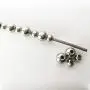 Sound Catheter Stainless Solid Beads Plug (Silver) Sound Catheter Stainless Solid Beads Plug (Silver)