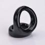 LeSharp Couple Sharing Sexy Toys, Soft Flexible Men Delay Ejaculation Double Cock Ring Penis Lock Adult Sexy Toy - Red