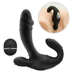 lanla Anal Sex Toys Prostate Massager -Feelingirl Male Vibrators Penis Ring