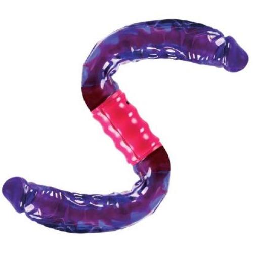 California Exotics Dual Vibrating and Pulsating Flexi-Dong