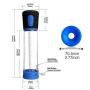 Tshirt Realistic Mens Pennǐs Pump Pennǐs Enlargement Extender Pennǐs Pumps Enlargers Extensǐon