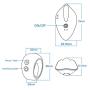 KENNEG Wearable Panty Massaging Silent Soft Skin-Friendly - Back Neck Shoulder Relaxation Wearable Panty Massaging Toys