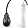 LeLuv Epump Electric Handheld Wireless Premium Hose Penis Pump 9 x 1.35 inch Cylinder