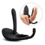 Vibrant O-ring flexible ring male enhanced sports couple fun massage toy - fully elastic and comfortable massage stick, the most authentic massage experience - USB charging and waterproof - travel fr
