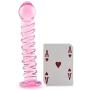 Icicles NO 28 Hand Blown Glass Dildo and JO H20 Water Based Lubricant (1 Oz.)
