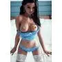 NWDoll 158cm C-Cup Breasts TPE Sex Love Doll Full Size Body Lifelike Sexy Real Solid Love Toy with Metal Skeleton 3 Holes