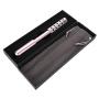 Slimming Massage, Face Roller Massage Stick, Germanium Particles Face Massage Roller Skin Tightening Wrinkle Bar Anti Wrinkle Energy Beauty Bar Stick for Skin Relief Massager (Pink)