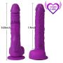 G Spot Rabbit Vibrator Adult Sex Toys for Clitoris Stimulation, OHYER Waterproof Dildo Vibrator Clit Stimulator with 6 Vibration Thrusting Modes & Power Suction Cup for Couples and Women