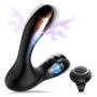 Estim Sex, Electric Shock Anal Vibrators Plug with Remote Control, 10 Modes Electric Stimulation Prostate Vibrators/Massage, Torture Stimulator SM Sex Toys for Women Men Couples, USB-Rechargeable
