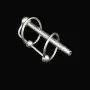 Raycity Stainless Steel Urethral Sound Catheter Stretching Dilator Penis Plug w/ 2 Rings for Male Beginner Raycity Stainless Steel Urethral Sound Catheter Stretching Dilator Penis Plug w/ 2 Rings for Male Beginner