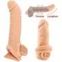 10 inch Soft Lock Sleeve Ring for Men Waterproof Color Flesh 10 inch Soft Lock Sleeve Ring for Men Waterproof Color Flesh