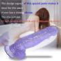 Safety Material Female Massager , Perfect Size Soft Stick PVC Realistic Toy - Realistic Toys Womens Beginner for Travel Gift Perfect Flexible | PVC Stick | Length: 11 In | Diameter: 2.55in