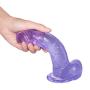 Bfucky 7.87 Inch Huge Dick Pénis Waterproof Silicone Massager with Strong Suction Cup (Purple of Love) Bfucky